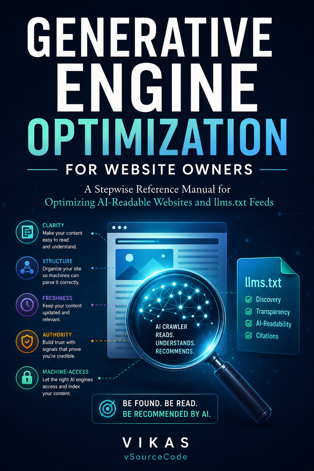 Cover: GEO for Website Owners BOOK